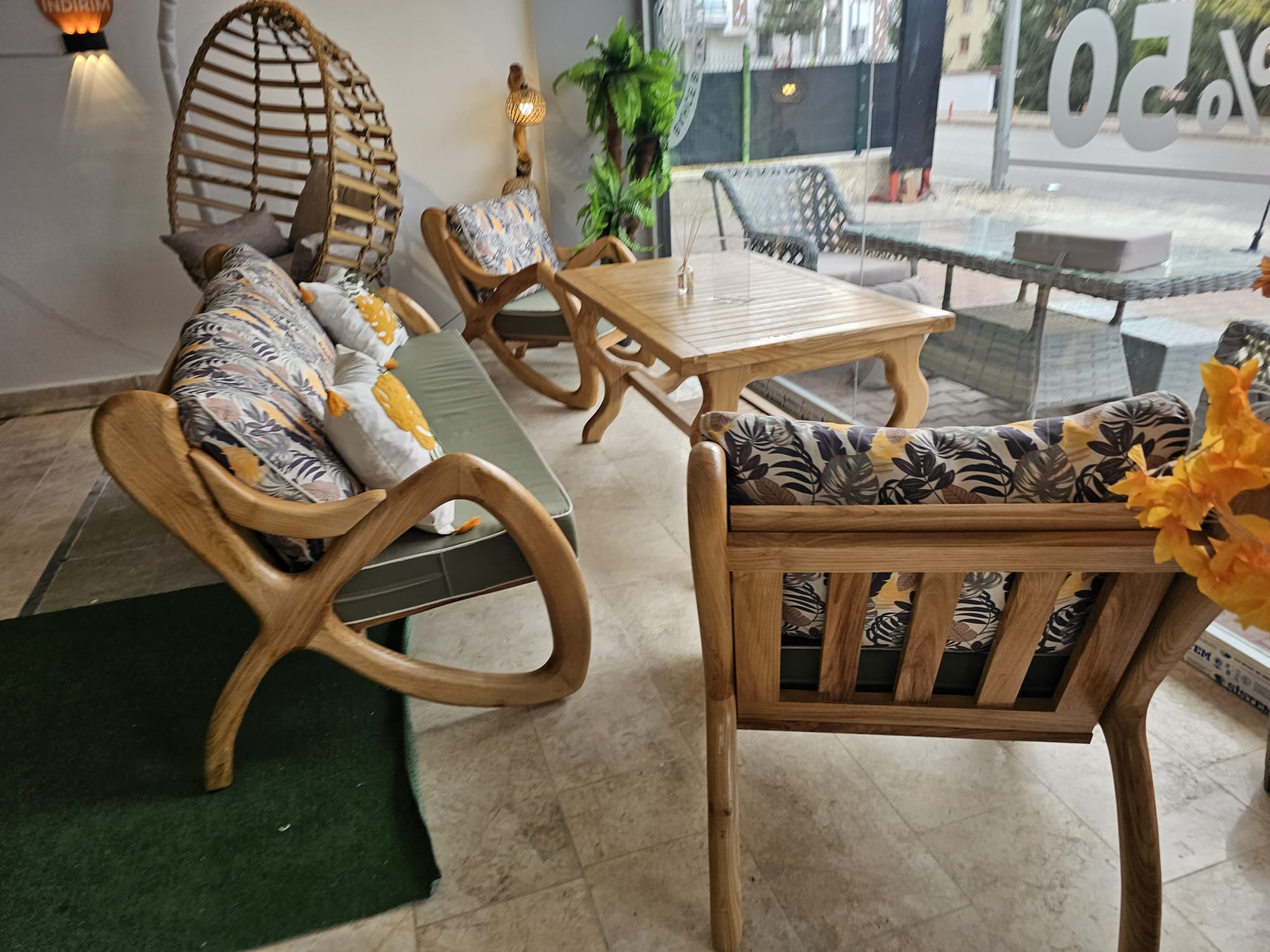 Sultan Masif Bahçe Balkon Takımı 2