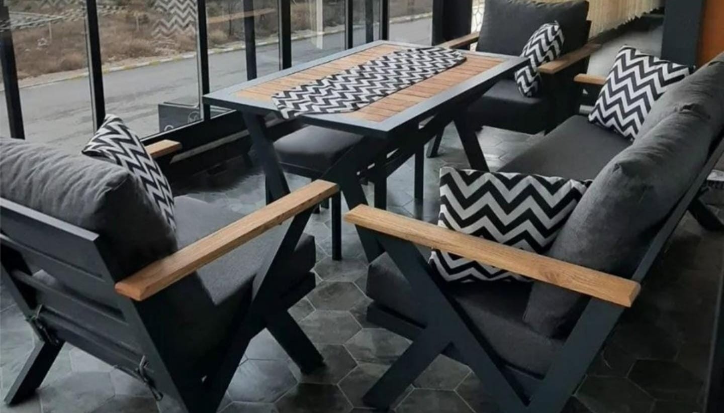 Z Premium Üst Segment Bahçe Balkon Mobilyası 3