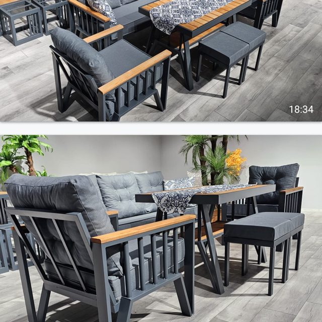 Elit Model Bahçe Balkon Mobilyası - Metal